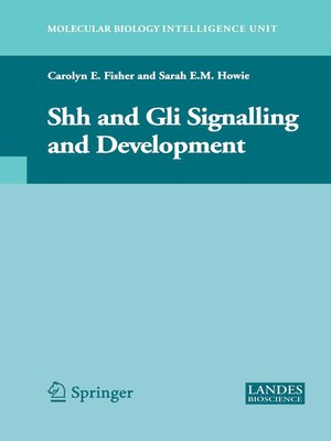 cover image of Shh and Gli Signalling in Development